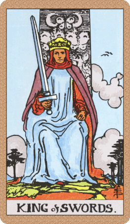 King of Swords Tarot Card