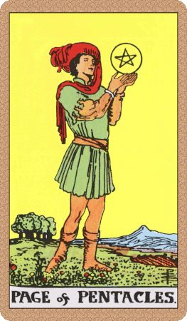 Page of Pentacles Tarot Card