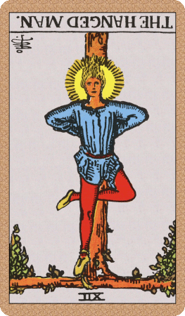 The Hanged Man Tarot Card Reversed