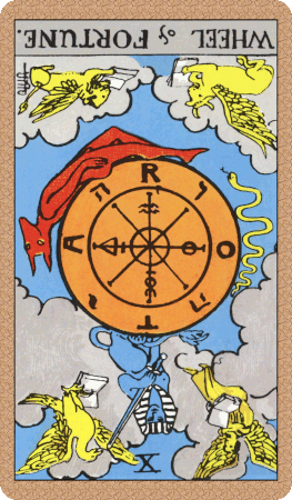 Wheel Of Fortune Tarot Card Reversed